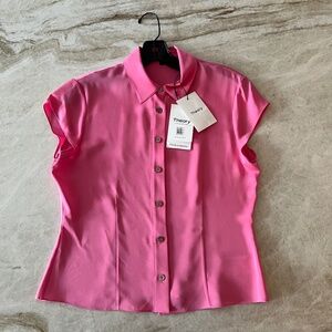 Theory  |  Silk Blouse  (NWT)